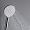 Kibi Circular 3 Settings ABS Handheld Shower Head - Chrome HS1001CH - alternate 5